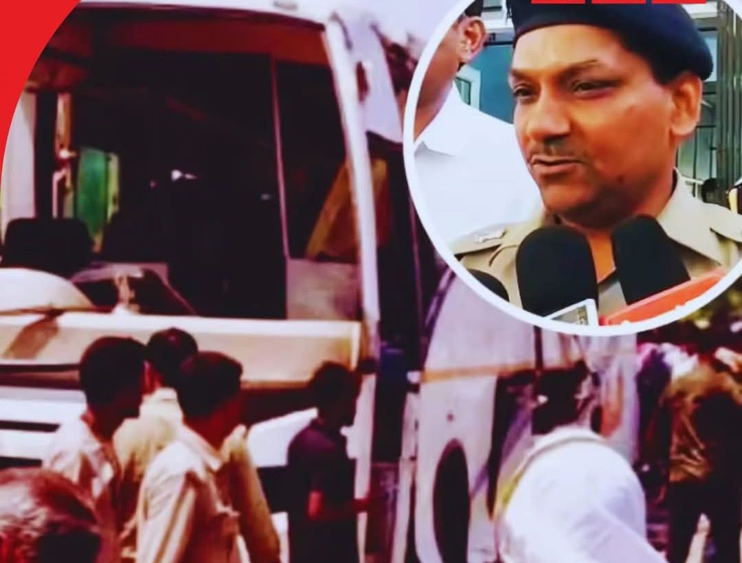 श्रद्धालुओं से भरी बस पलटी, 2 महिलाओं की मौत, 20 घायल