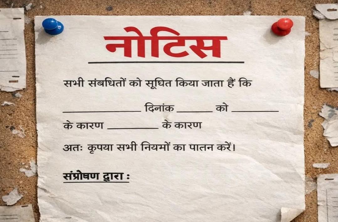 राय के ठिकानों पर नोटिस चस्पा, प्रशासन की बड़ी कार्रवाई