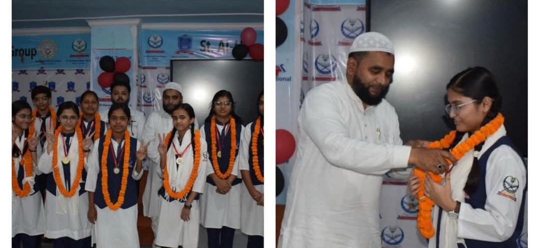 सीबीएसई 10वीं में सेंट अल हनीफ व एस.ए.एच. एजुकेशनल सेंटर का दबदबा, शत-प्रतिशत रहा परिणाम