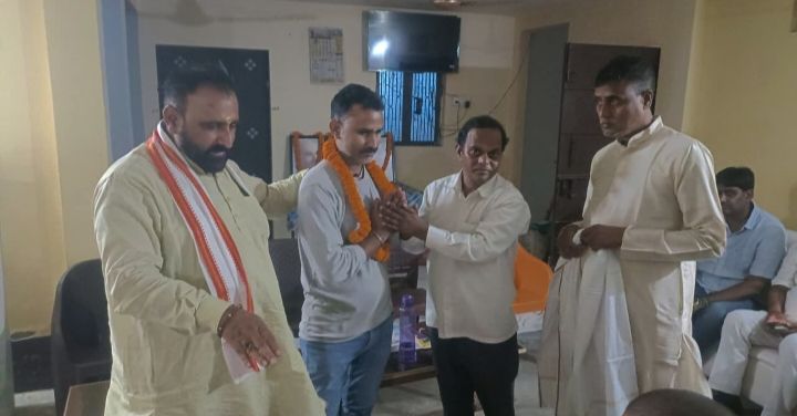 अतिथि जिला महामंत्री भाजपा  और  कठिराव मंडल के प्रभारी डॉ जय प्रकाश दुबे जी रहे। 