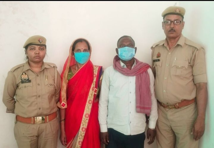 बड़ागांव पुलिस ने ससुर बच्चेलाल एवं सास रेनू देवी को पांचोशिवाला से हरहुआ मार्ग से गिरफ्तार किया  