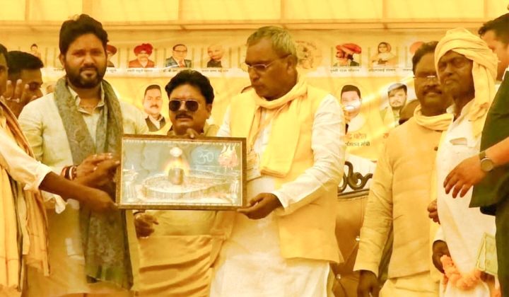 पिंडरा की समरसता रैली में जुटे हजारों लोग।  700 से अधिक लोगों ने ली सदस्यता