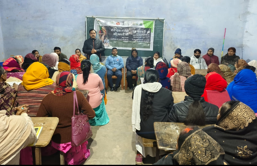 फाइलेरिया की दवा खिलाने के लिए ड्रग एडमिनिस्ट्रेटर को दिया गया प्रशिक्षण