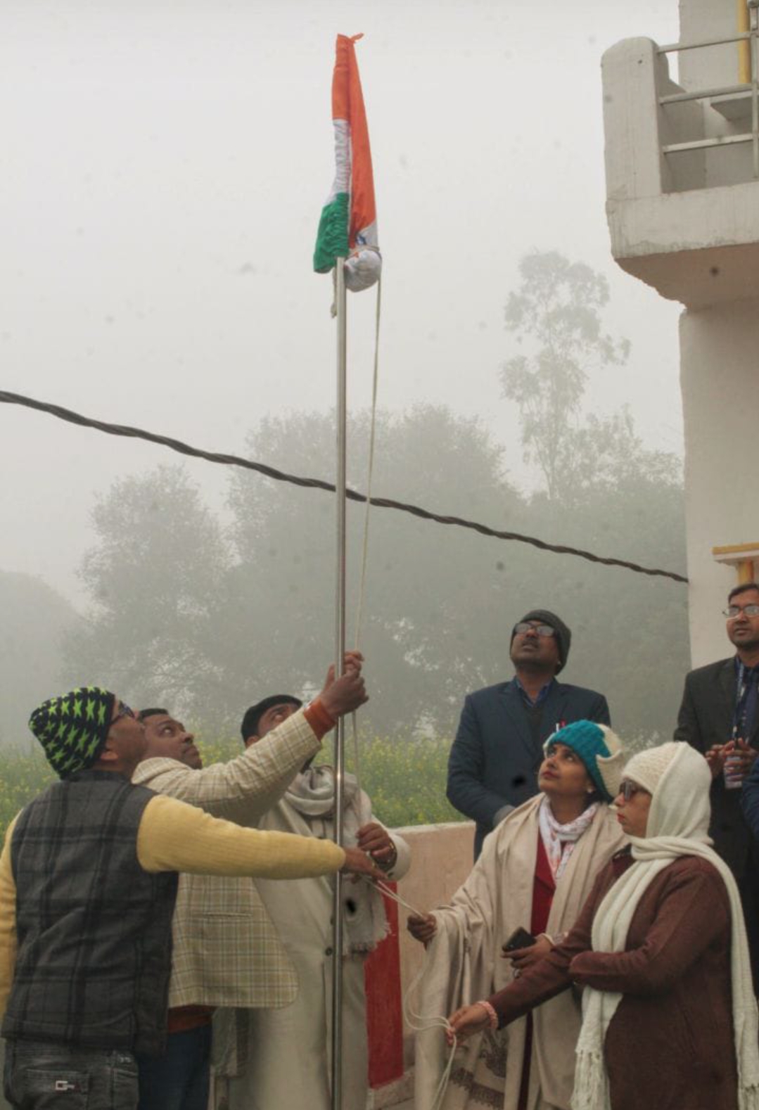 त्रिपदा पब्लिक स्कूल पिंडरा में मानया गया गणतंत्र दिवस