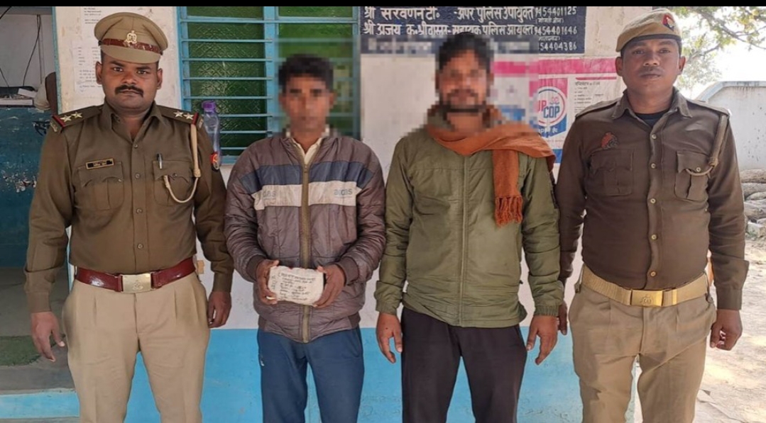 थाना जंसा पुलिस ने जूआ खेल रहे 02 नफर अभियुक्त को किया गिरफ्तार