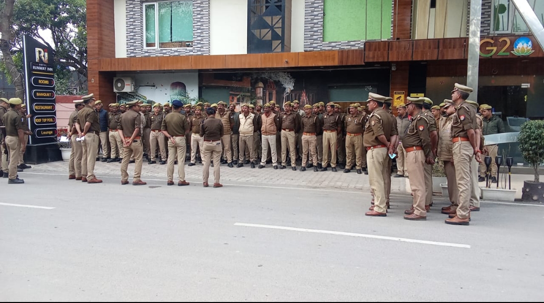 पीएम मोदी की सभा स्थल पर फोर्स की हुई तैनाती