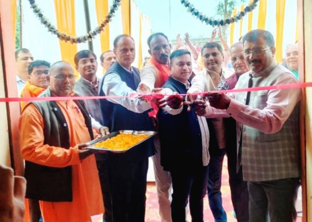 अन्नपूर्णा योजना के तहत उचित दर के दुकान का लोकार्पण