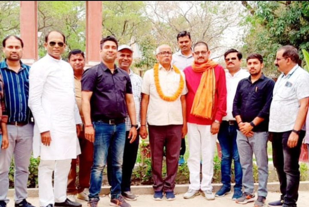 इंटर कॉलेज पिंडरा के नए प्रधानाचार्य बने जितेंद्र कुमार