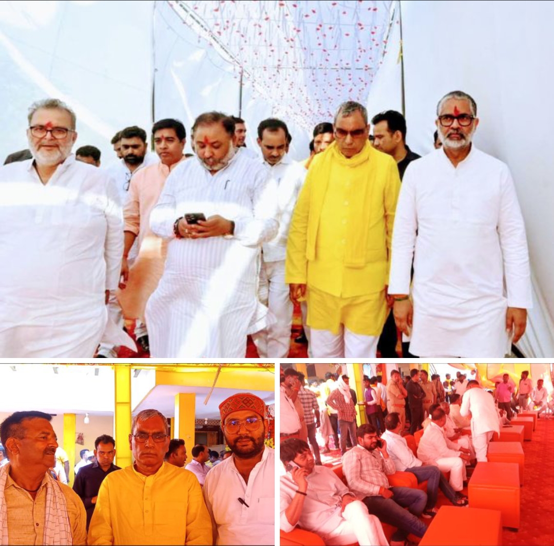 ओपी राजभर के पैतृक गांव में दिनभर श्रद्धांजलि देने वालों का लगा रहा तांता