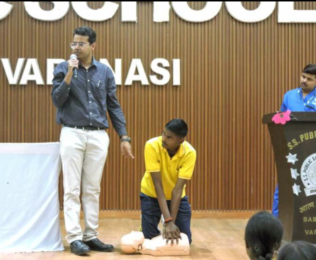 छात्रों ने सीखा हार्ट अटैक से प्रारम्भिक उपचार के उपाय