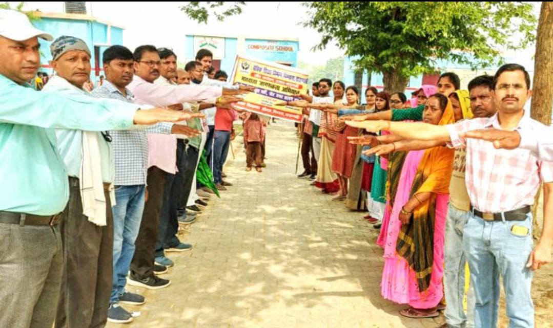 स्वीप कार्यक्रम के तहत ब्लनरेबल बूथों पर निकली रैली