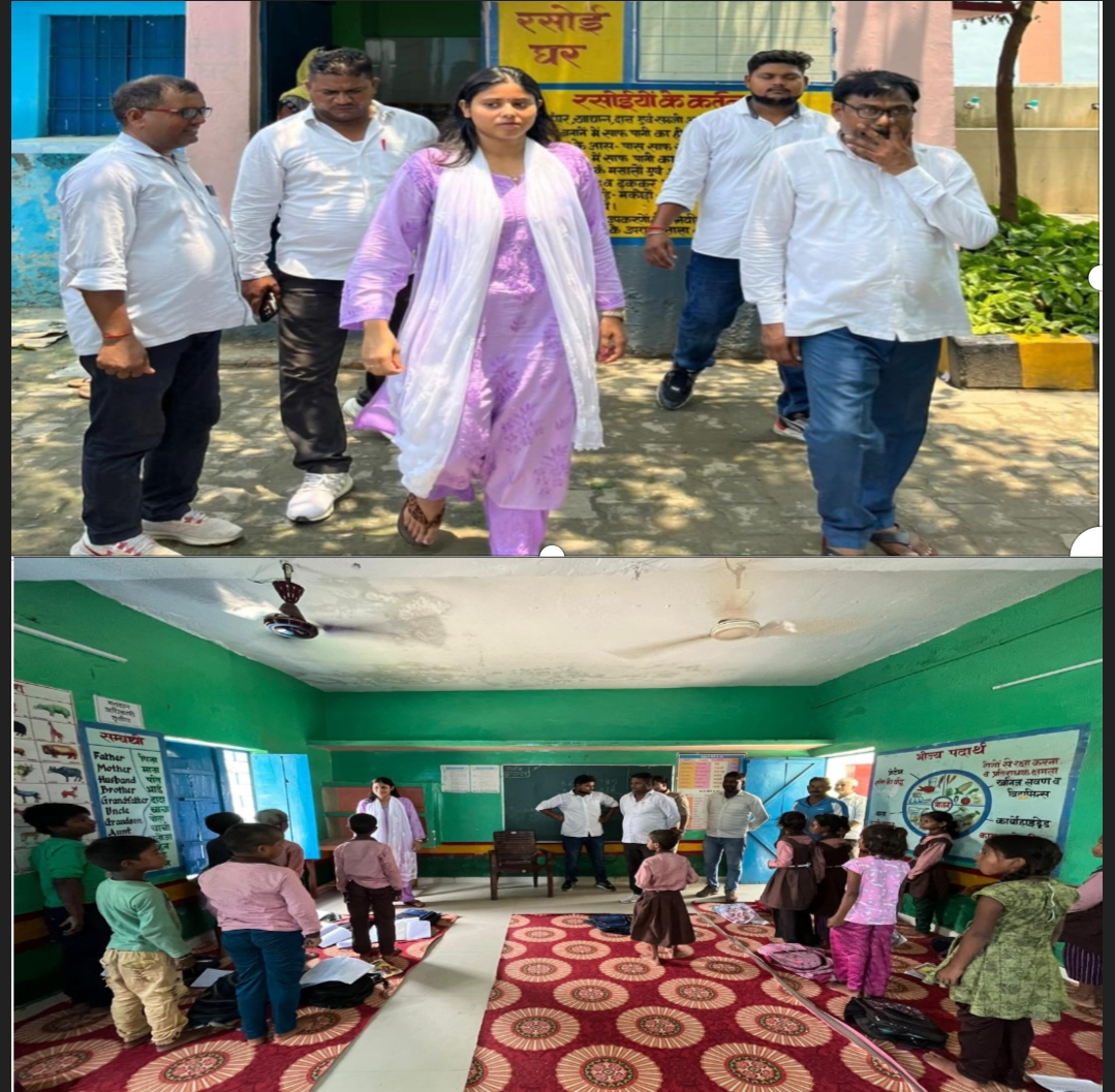 सांसद ने प्राथमिक विद्यालय का किया निरीक्षण