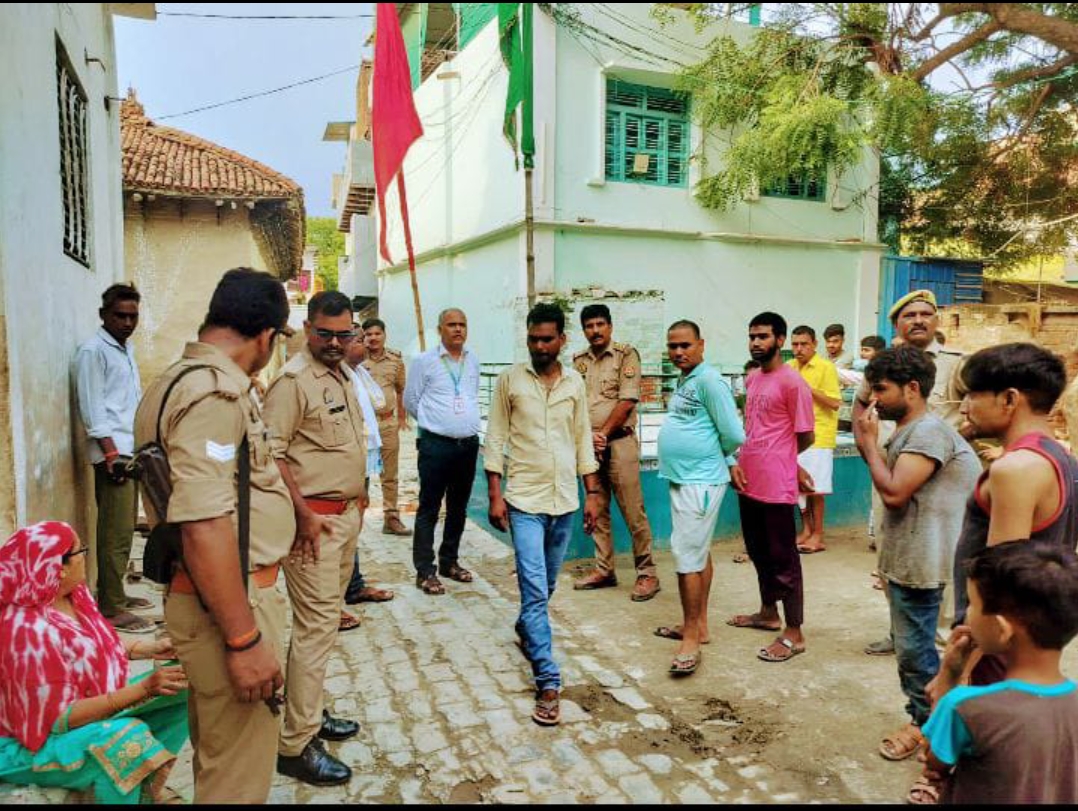 वर्षो पुराना विवाद पुलिस प्रशासन ने कराया खत्म