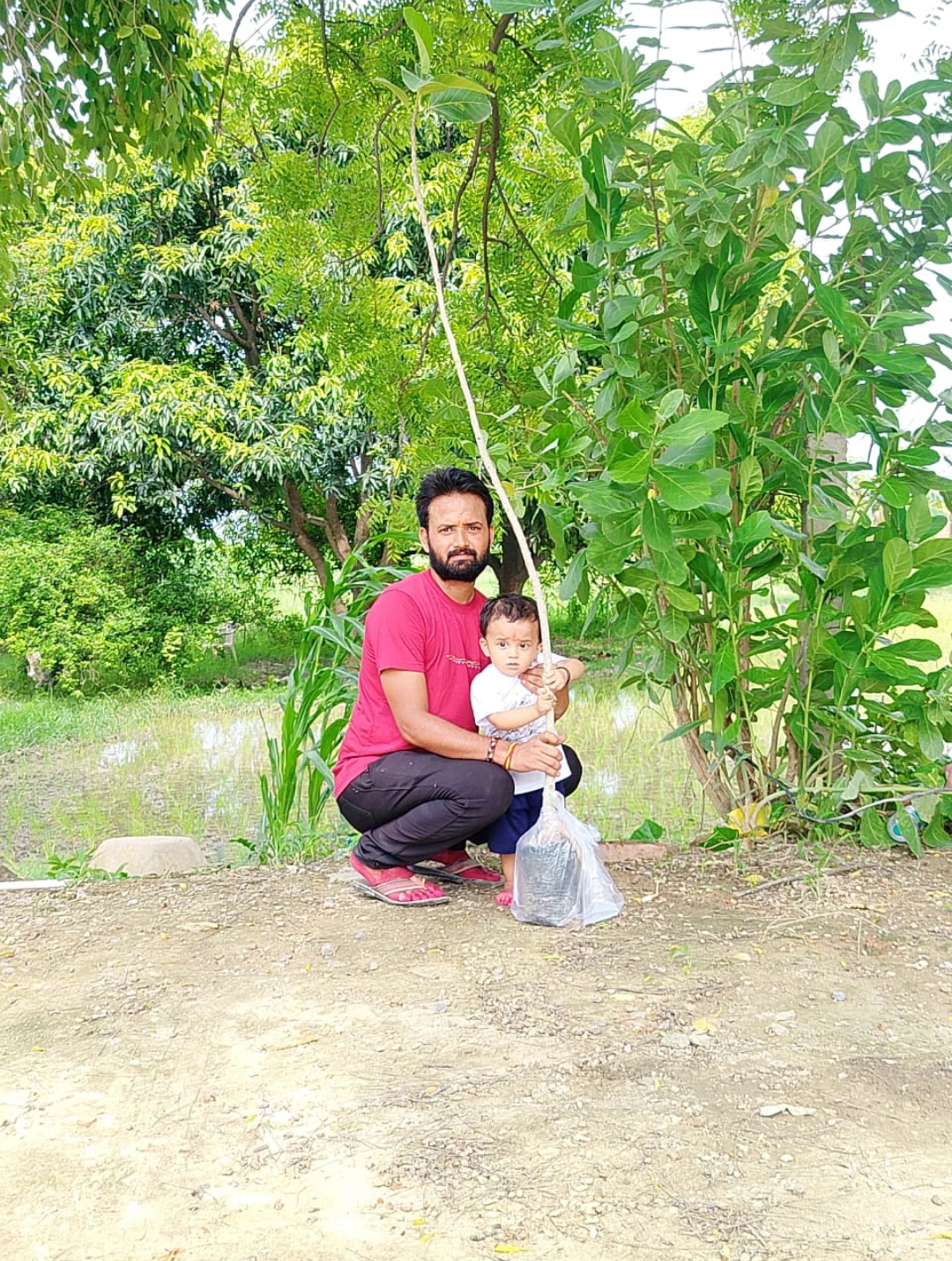 बेटे के जन्मदिन पर पिता ने पेश की अनूठी मिसाल