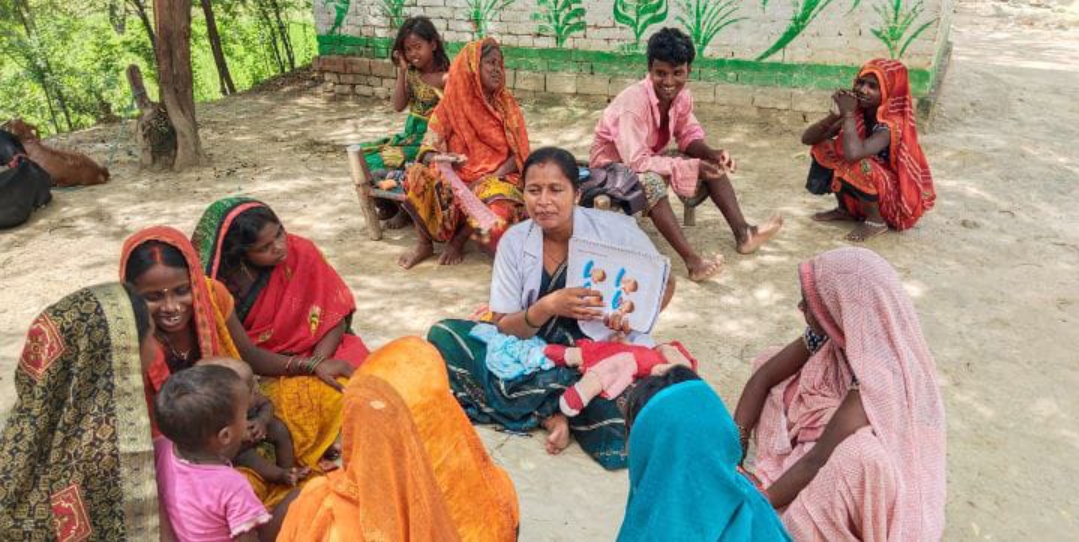 स्तनपान सप्ताह को लेकर महिलाओं को किया जा रहा है जागरूक*