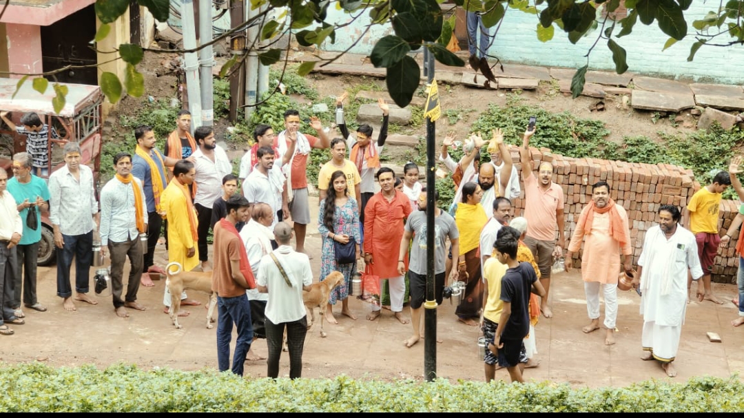 "हर हर महादेव के उद्घोष संग द्वादश ज्योतिर्लिंग पदयात्रा संपन्न"