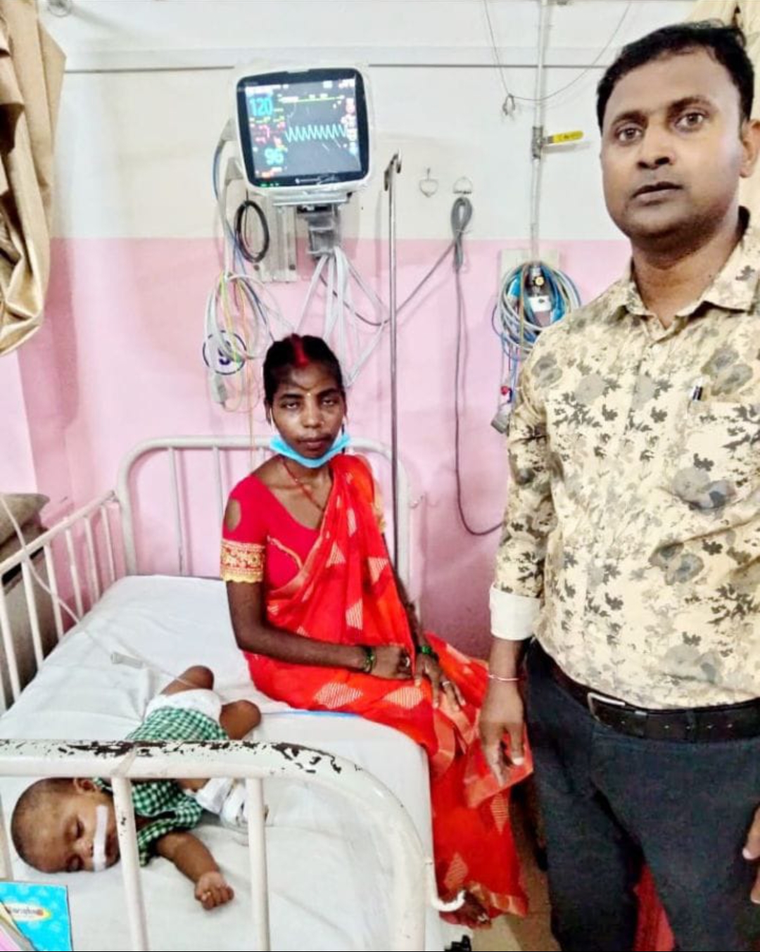 5 माह के बच्चे का हुआ निशुल्क ऑपरेशन