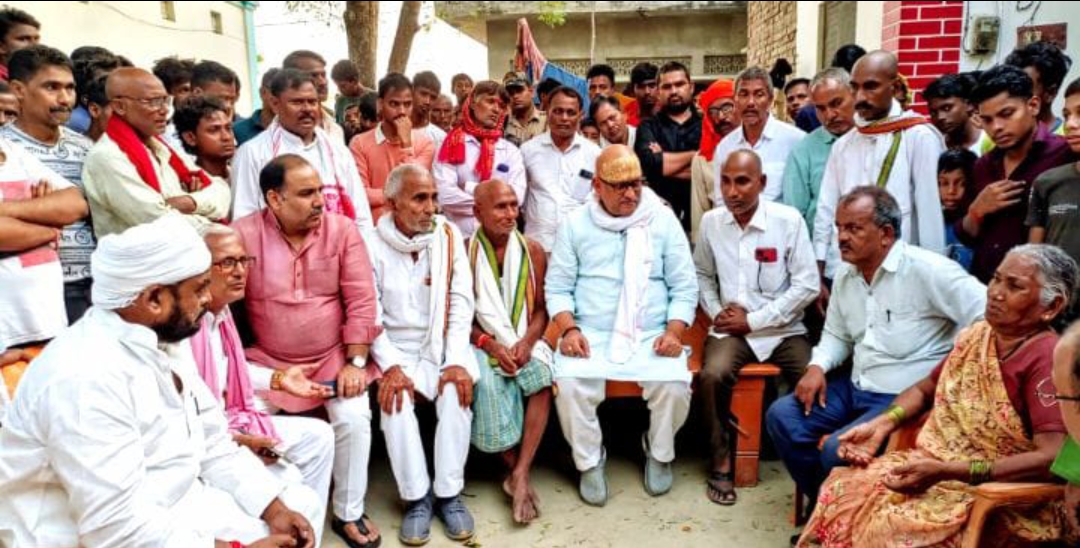 प्रदेश अध्यक्ष ने मृतक के घर पहुच व्यक्त की संवेदना