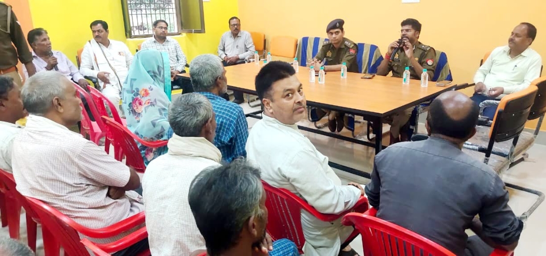 संयुक्त पुलिस आयुक्त ने नेवादा में लगाई चौपाल