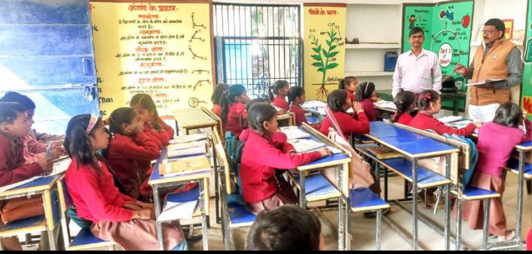 क्षय उन्मूलन के तहत छात्रों को किया गया जागरूक