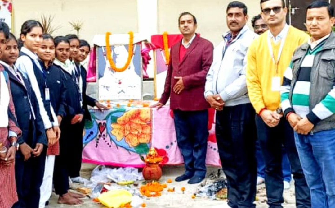 माँ शारदा की मनाई गई जयंती, हुए विविध कार्यक्रम