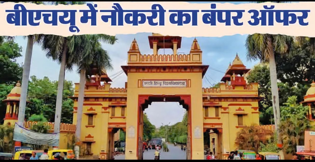 बीएचयू में 12वीं से पीएचडी तक के लिए नौकरियां