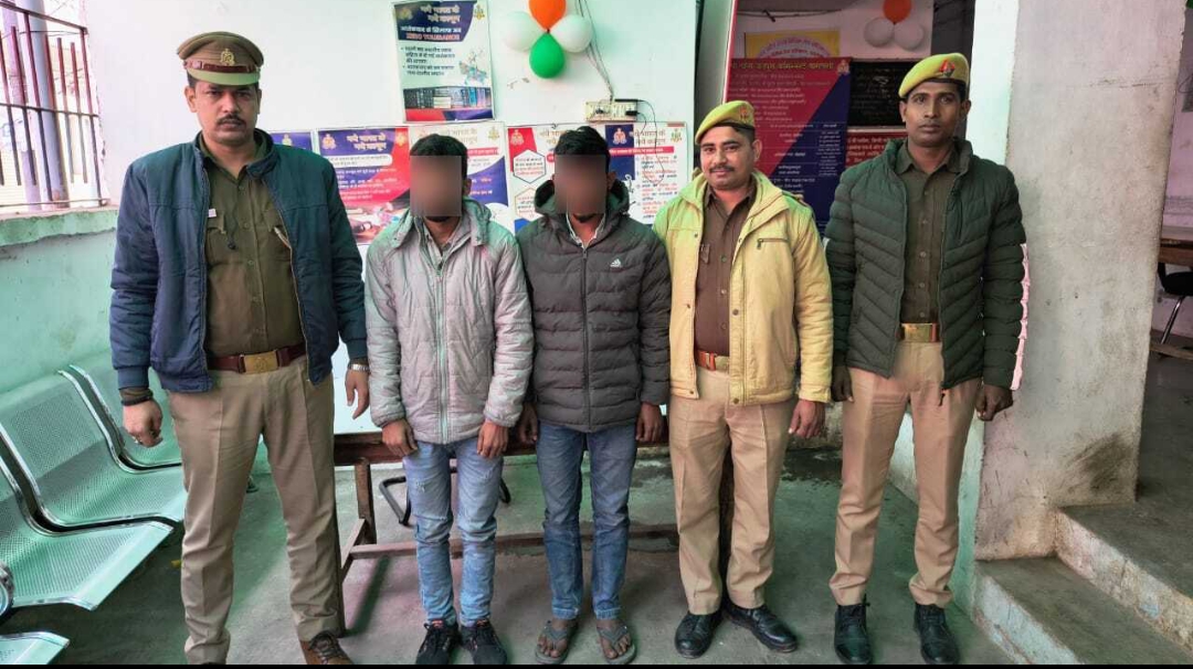 चौकी इंचार्ज की सक्रियता से चोरी गया ट्रैक्टर-ट्राली बरामद, दो शातिर चोर गिरफ्तार