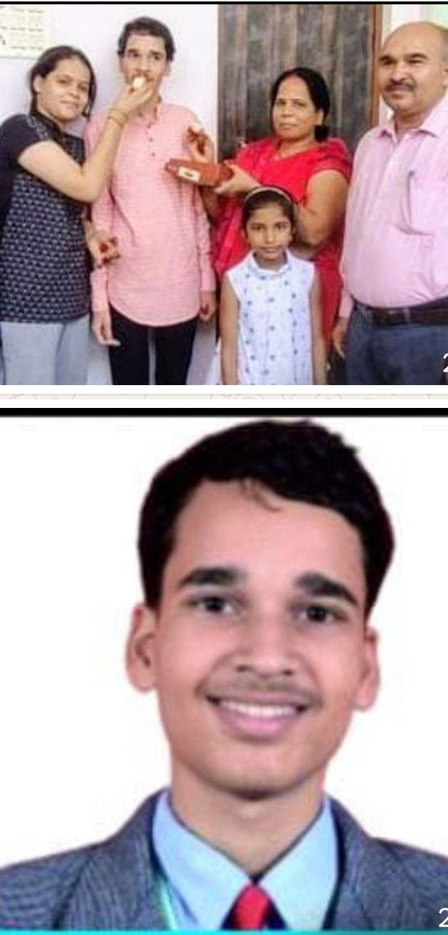 जेईई(मेंस) में 99.95 परसेंट हासिल कर क्षेत्र का नाम किया रोशन