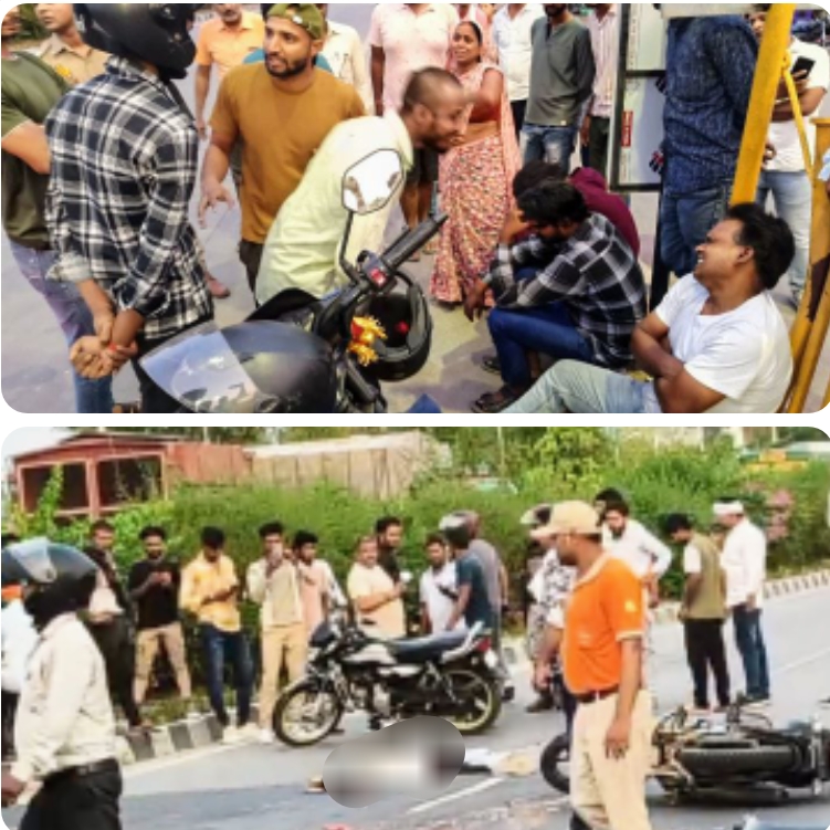 ट्रक ने दो युवकों को कुचला दोनों की मौके पर हुई मौत