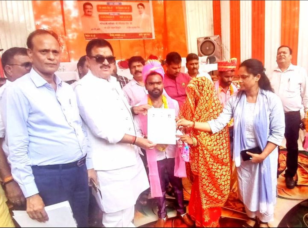 पिंडरा ब्लॉक में 66जोड़े ने लिए शादी के फेरे