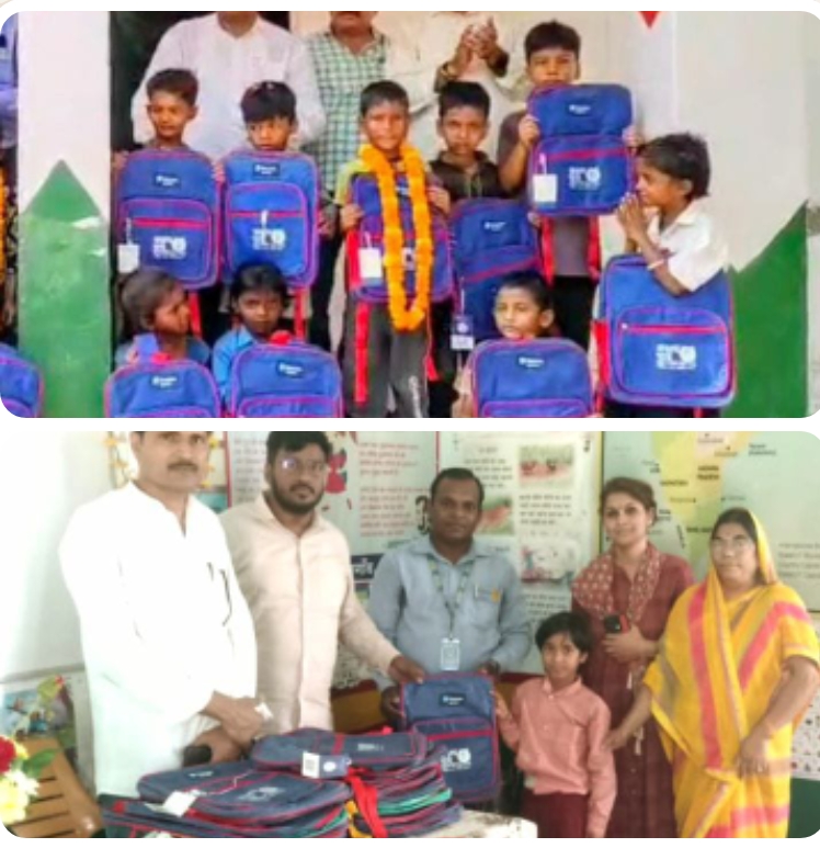 अक्षय पात्र फाउंडेशन ने वितरित किए बैग