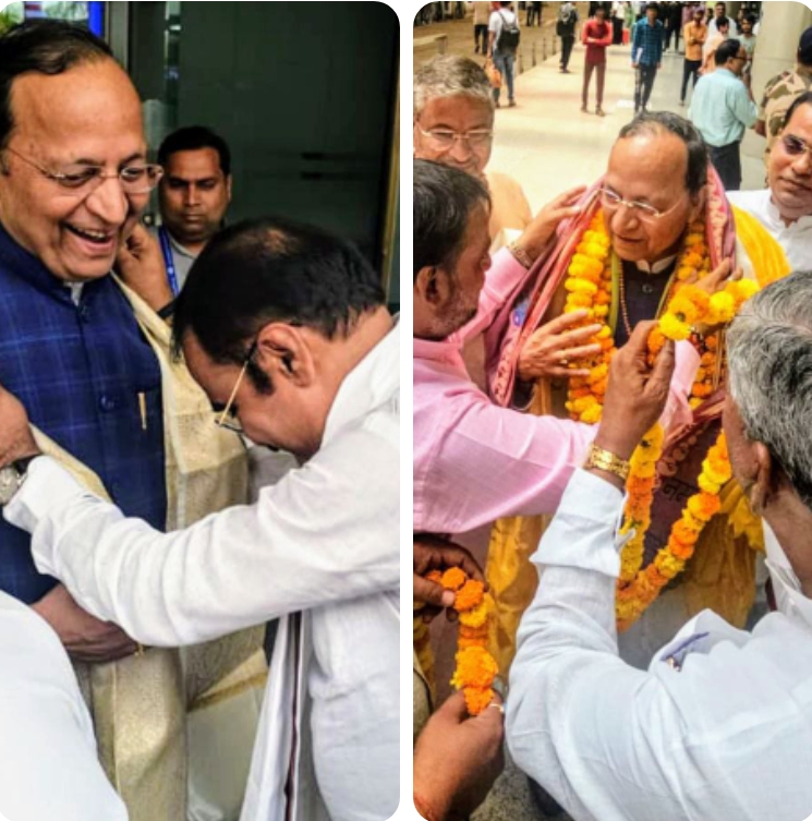भाजपा के राष्ट्रीय महामंत्री/ राज्यसभा सदस्य अरुण सिंह का स्वागत