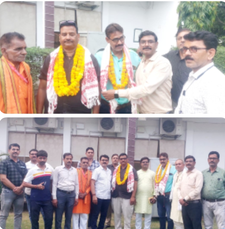 ग्रापये की बैठक में राष्ट्रीय पदाधिकारियों का हुआ अभिनन्दन