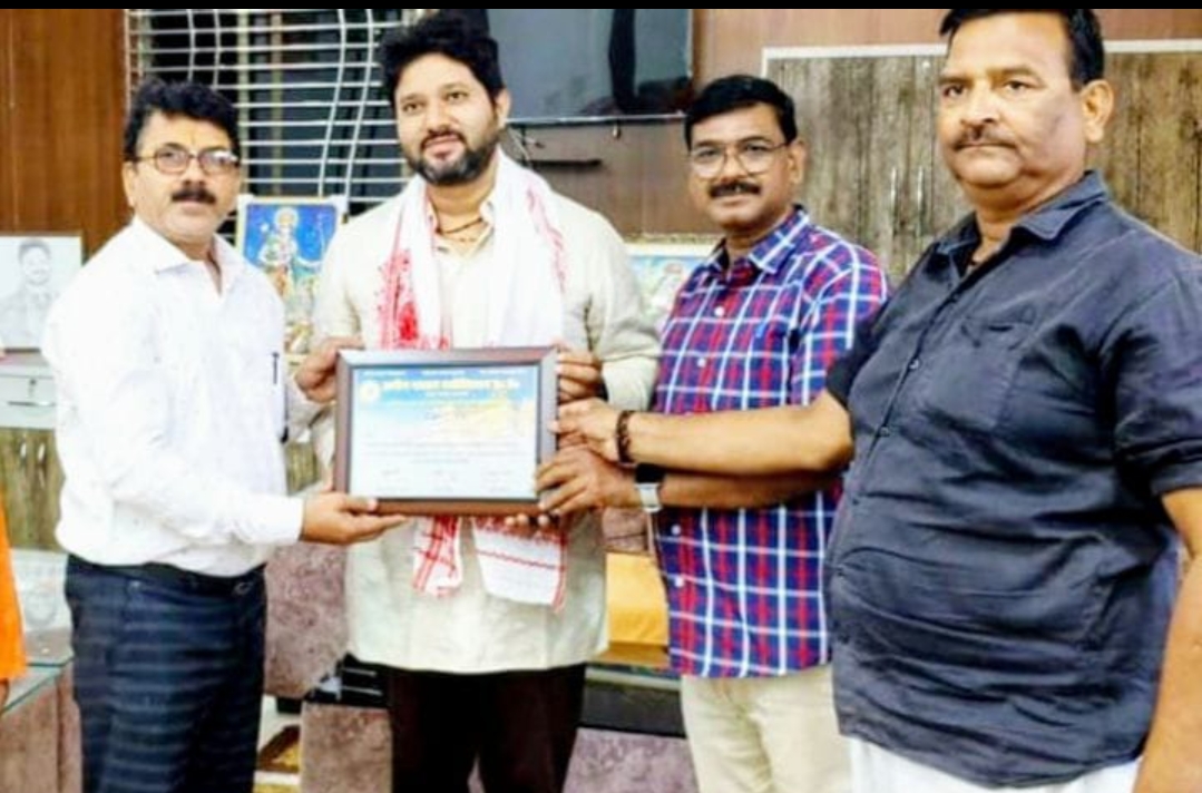 भाजपा नेता रविशंकर सिंह को समाज में उल्लेखनीय योगदान के लिए बालेश्वर लाल सम्मान