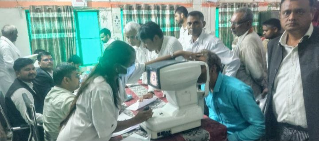 तहसील पिंडरा में लगे शिविर में 425 लोगों की हुई जांच