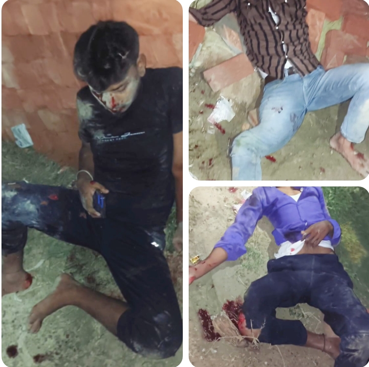 कार से भिड़े बाइक सवार, तीनों की हालत गम्भीर