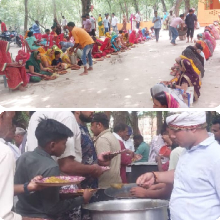 ग्रामीण क्षेत्र में गुरुपूर्णिमा पर आश्रमों व मठों पर रही भक्तों की भीड़