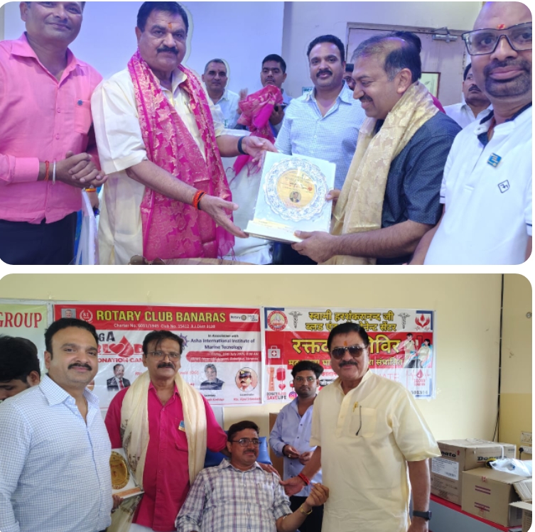 आशा एजुकेशनल ग्रुप में रक्तदान शिविर में 154 लोगों ने किया रक्तदान