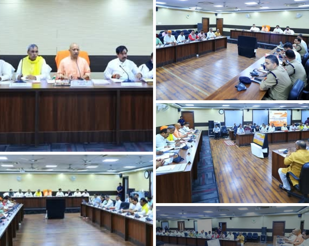 पीएम के दौरे से पहले तैयारियों की समीक्षा में जुटे सीएम योगी, दिए कड़े निर्देशकाशी में चाक-चौबंद सुरक्षा, स्वच्छता और व्यवस्था को लेकर सीएम गंभीर