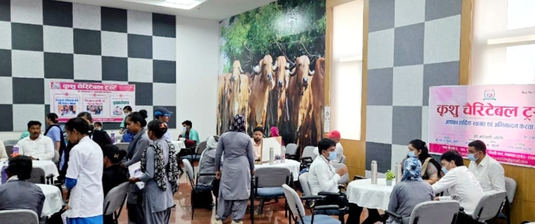 अमूल में कर्मियों की हुई निशुल्क चिकित्सा