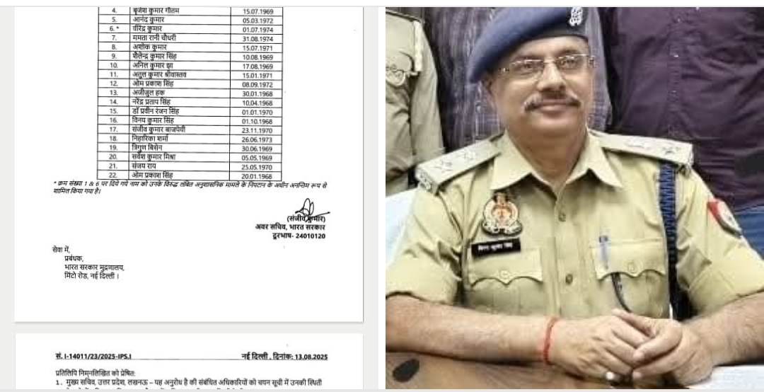उत्तर प्रदेश के 22 पुलिस अधिकारी बने IPS" वाराणसी से लखनऊ तक – सेवा, समर्पण और सफलता का सफर… अब आईपीएस के रूप में नई पहचान