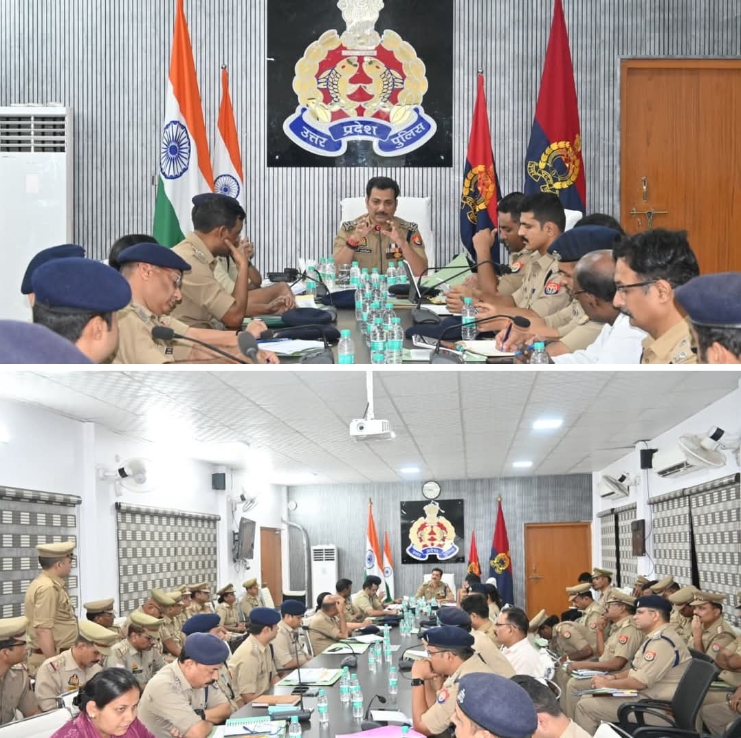 वाराणसी पुलिस कमिश्नरेट की मासिक अपराध समीक्षा बैठक: अपराधियों पर सख्त निगरानी, पुलिसकर्मियों को मिले अहम निर्देश