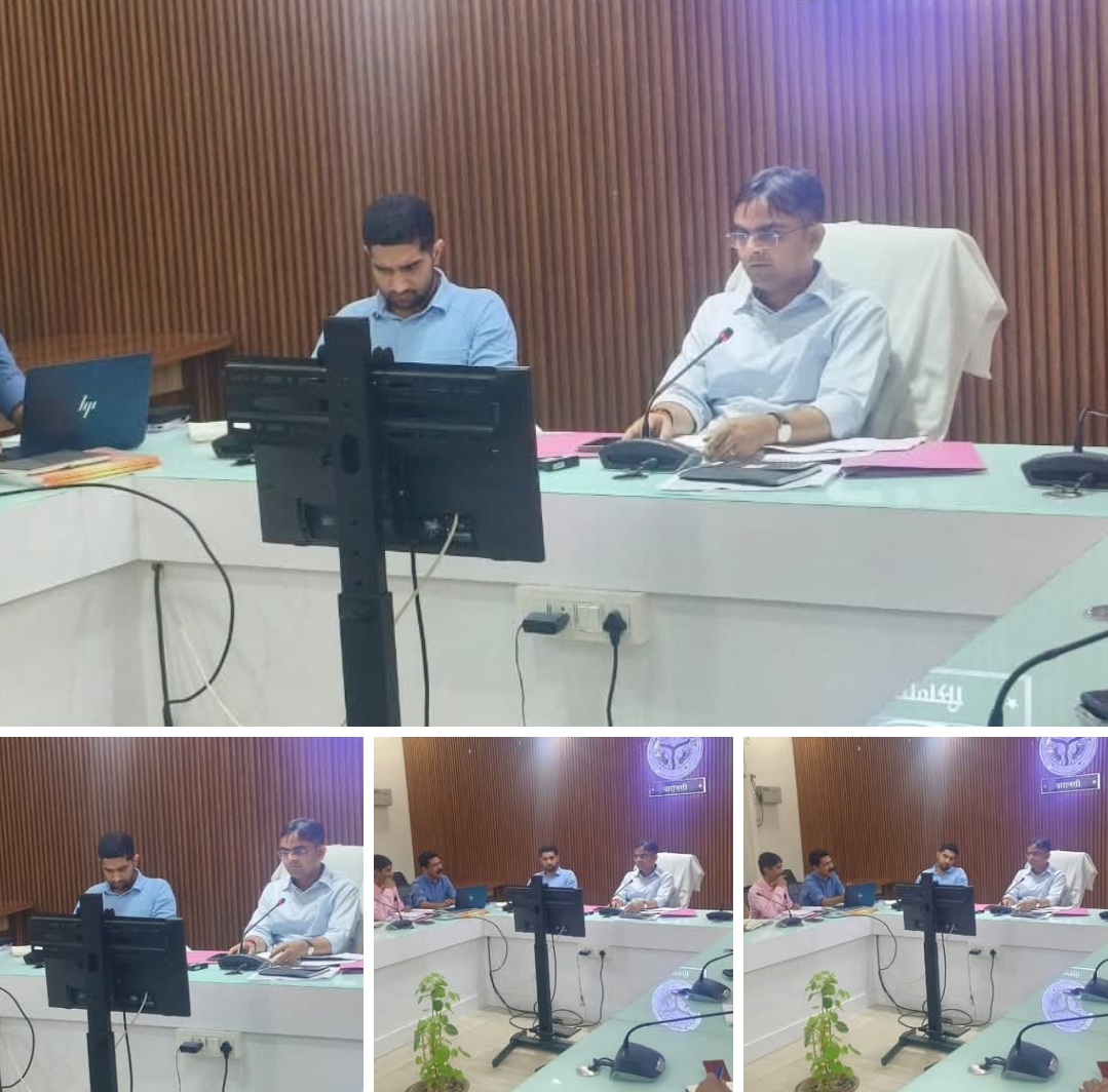 वाराणसी: यूपी को वन ट्रिलियन डॉलर की अर्थव्यवस्था बनाने की तैयारी, जिलाधिकारी ने बैठक में दिए निर्देश