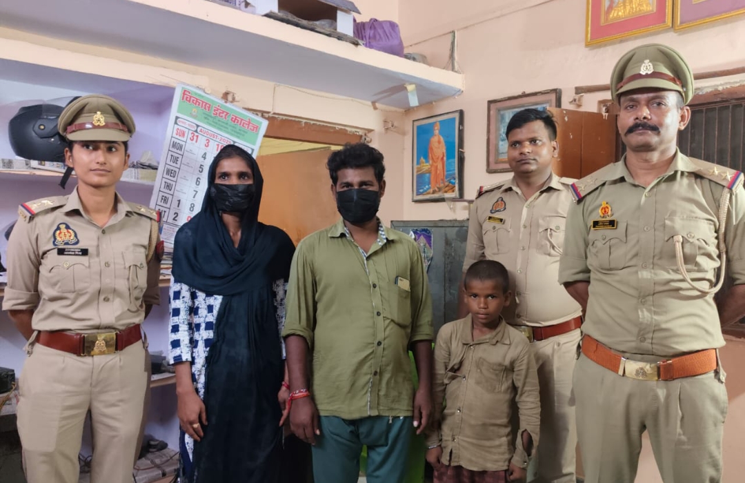 लालपुर पांडेयपुर क्षेत्र से लापता बालक दो दिन बाद सकुशल बरामद, परिजनों ने जताया आभार