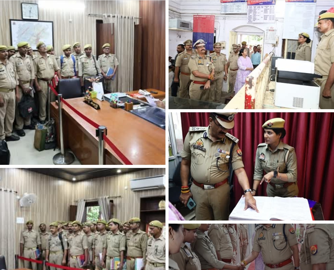 वाराणसी कमिश्नरेट: अपर पुलिस आयुक्त (अपराध) ने की समीक्षा बैठक और थाना आदमपुर का वार्षिक निरीक्षण
