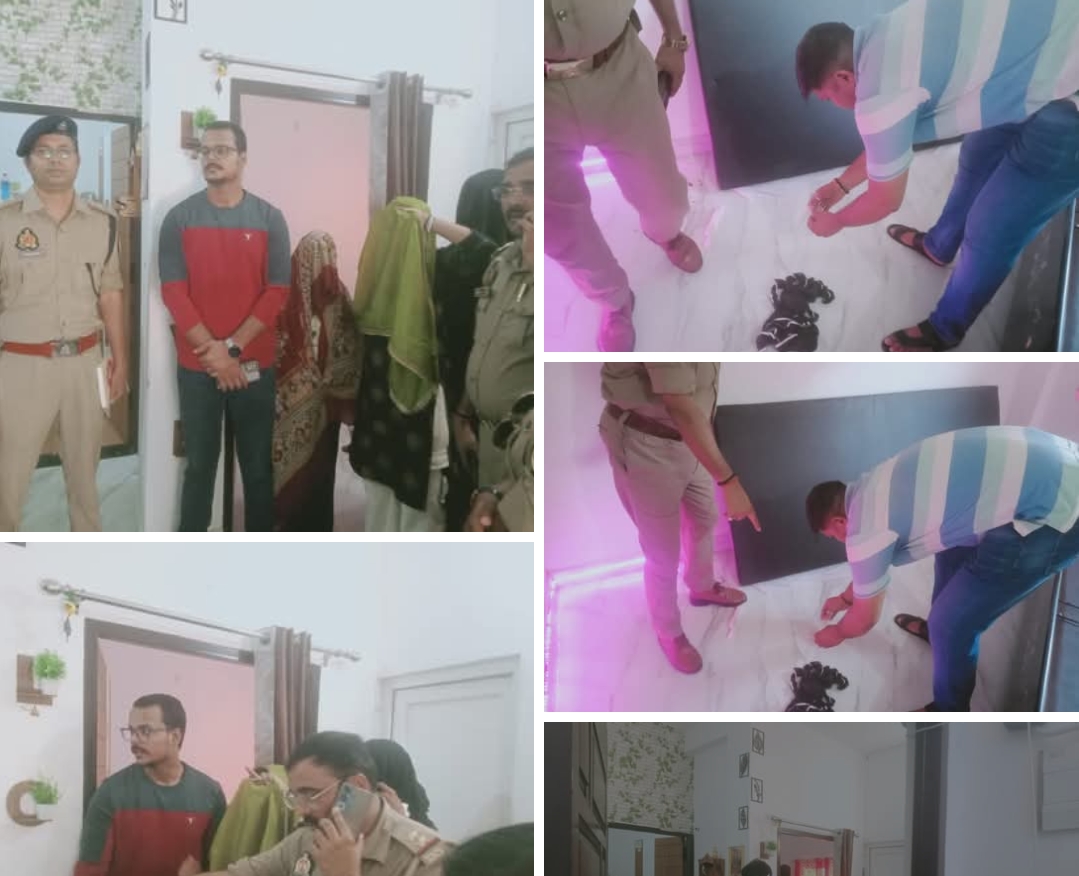 सारनाथ में ACP विजय प्रताप की दबिश: स्पा सेंटर की आड़ में चल रहा था देह व्यापार, कई गिरफ्तार