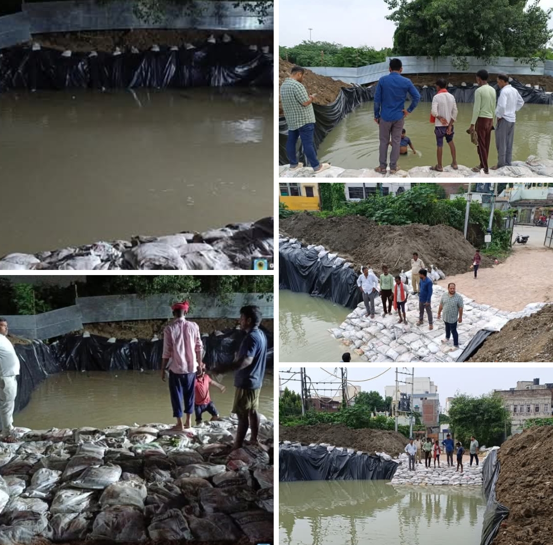 नगर निगम का 'ग्रीन प्लान': अस्थायी तालाबों में होगा दुर्गा प्रतिमाओं का विसर्जन