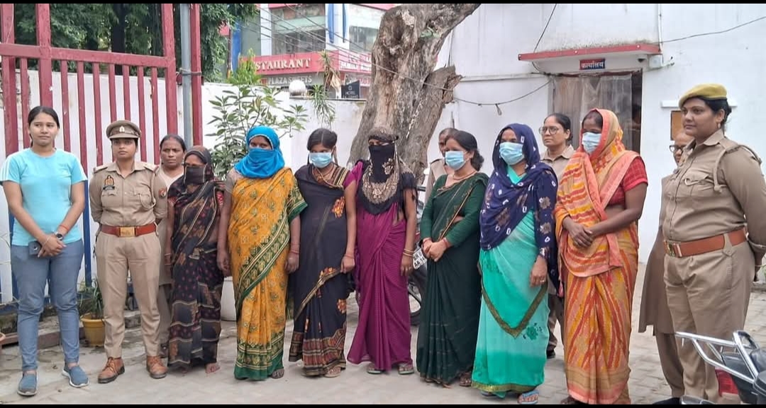 सिगरा पुलिस की बड़ी कार्रवाई – अनैतिक कार्य में लिप्त 7 महिलाएं गिरफ्तार