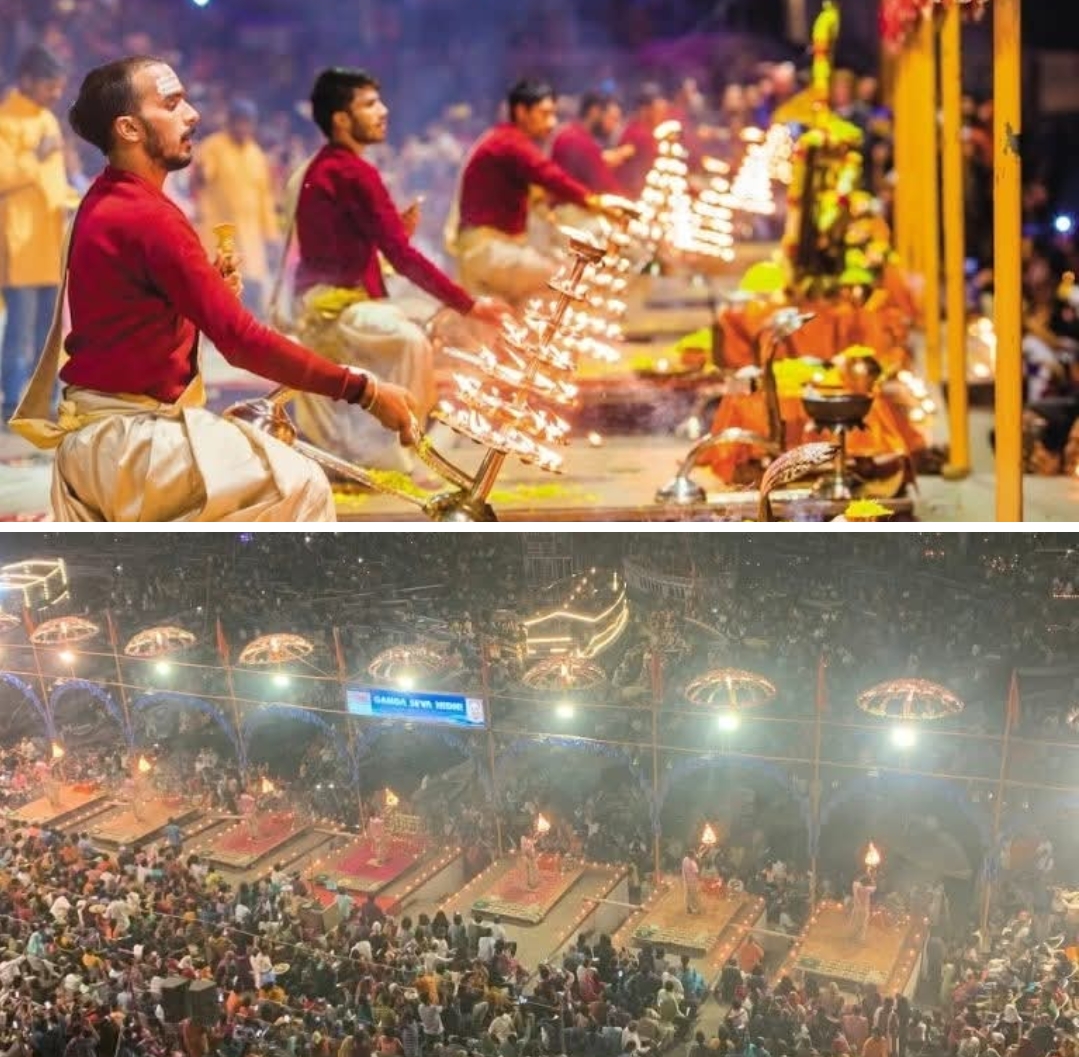 चंद्रग्रहण के कारण भक्तों को मिलेगा दुर्लभ सौभाग्य – दोपहर में होगी गंगा आरती