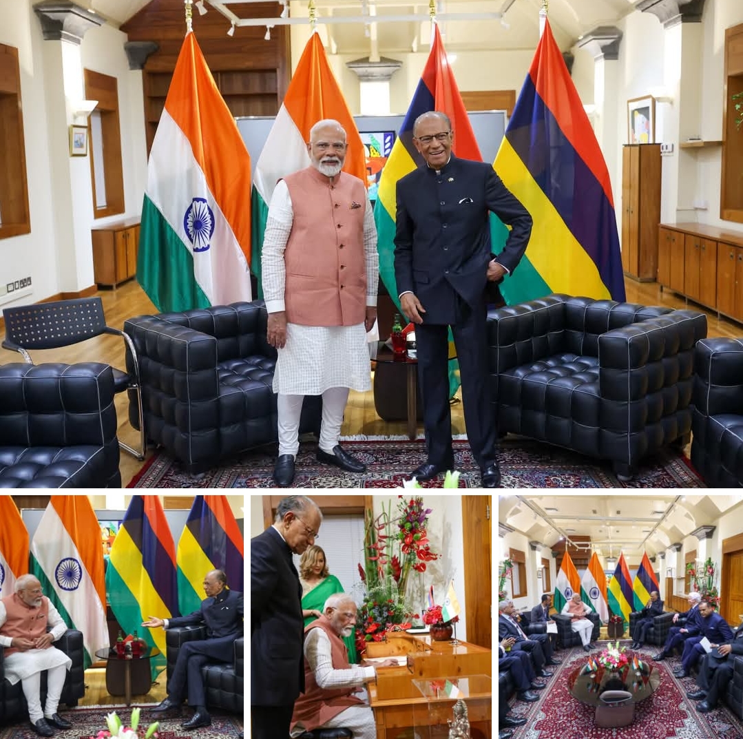 काशी में तीन दिवसीय प्रवास पर मॉरीशस के प्रधानमंत्री